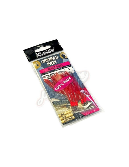 Mitraillette Original Inox Rouge Brill Nº2/0